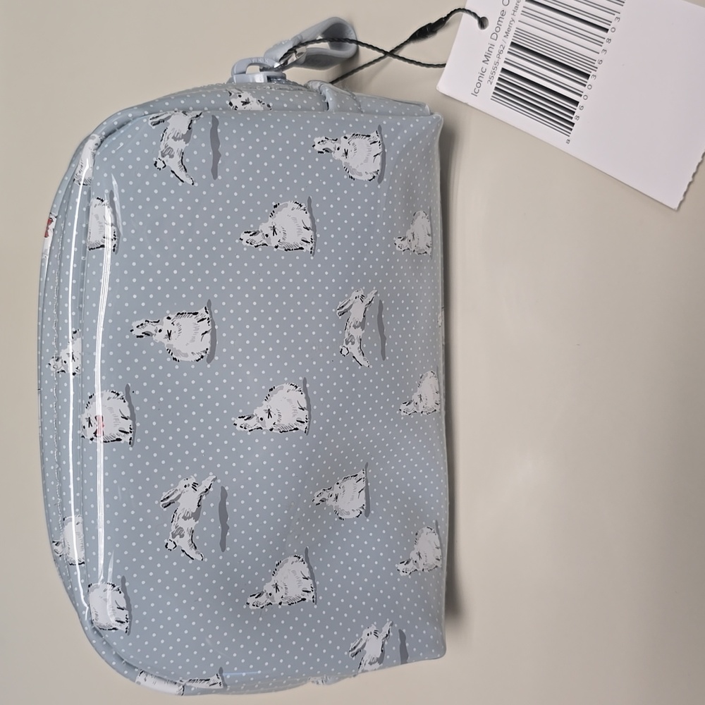 Iconic Mini Dome Cosmetic - Merry Hare Ditsy